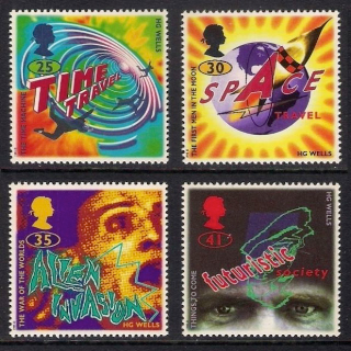Illustration for article titled Awesome science fiction postage stamps from around the world